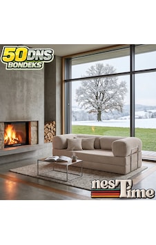 Nestime 200x100 Comfortnest Kanepe / Aktivite Koltuğu / Yatak 50 Dns Dayanıklı Orta Sert Sünger, Çıkarılabilir Kılıf, Pati Dostu Fitilli Kadife Kumaş Krem Nestime 200x100 Comfortnest Kanepe / Aktivite Koltuğu / Yatak 50 Dns Dayanıklı Orta Sert Sünger, Çıkarılabilir Kılıf, Pati Dostu Fitilli Kadife Kumaş Krem