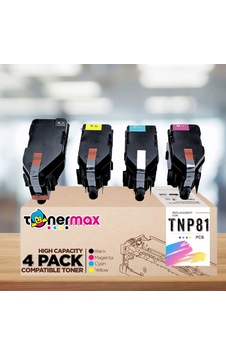 Konica Minolta Bizhup Tnp-81 Uyumlu Toner Takım / C3300i / C4000i Konica Minolta Bizhup Tnp-81 Uyumlu Toner Takım / C3300i / C4000i