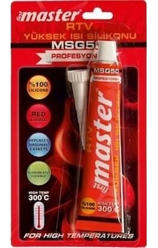 Master Msg50 Yüksek Isı Silikon Kırmızı Kırmızı Kırmızı Master Msg50 Yüksek Isı Silikon Kırmızı Kırmızı Kırmızı