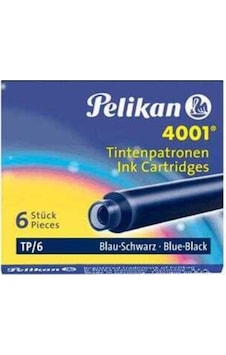Pelikan Dolma Kalem Kartuşu 6'lı Mavi Siyah