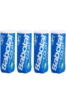 Babolat Padel Court 3'lü 4 Kutu Padel Topu Çok Renkli