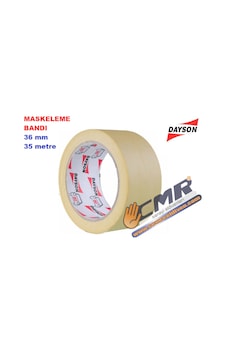 Maskeleme Kağıt Bant - Dayson 36 Mm X 35 Metre Maskeleme Kağıt Bant - Dayson 36 Mm X 35 Metre