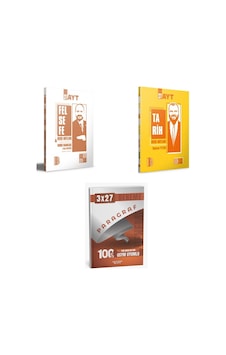 2027 2027 Benim Hocam Ayt Felsefe Ve Video Çözümlü + Tarih Konu + Anla Kazan Paragraf Deneme 3'lü Set 2027 2027 Benim Hocam Ayt Felsefe Ve Video Çözümlü + Tarih Konu + Anla Kazan Paragraf Deneme 3'lü Set