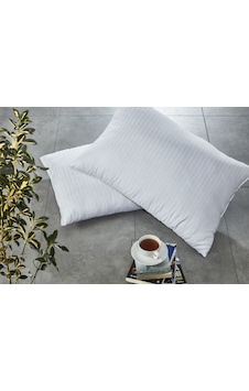 Komfort Home Çizgili Pamuk Saten Yastık 800Gr (1 Adet) Komfort Home Çizgili Pamuk Saten Yastık 800Gr (1 Adet)
