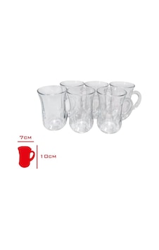 Bardak Kulplu 6 Li Istikane Mug Royaleks-81674 . Bardak Kulplu 6 Li Istikane Mug Royaleks-81674 .