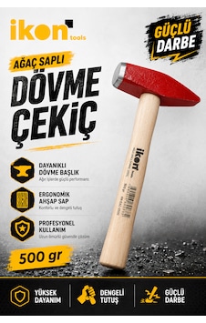 Ağaç Saplı Dövme Çekiç 500 Gr Dayanıklı Çelik Başlıklı Ahşap Saplı Profesyonel Çekiç Ağaç Saplı Dövme Çekiç 500 Gr Dayanıklı Çelik Başlıklı Ahşap Saplı Profesyonel Çekiç