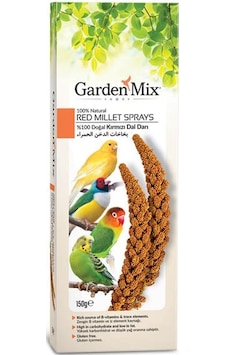 Gardenmix Platin Kırmızı Dal Darı 150 Gram Gardenmix Platin Kırmızı Dal Darı 150 Gram