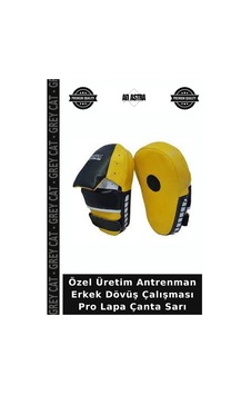 Grey Cat Özel Üretim Antrenman Erkek Dövüş Çalışması Pro Lapa Çanta Sarı Diğer