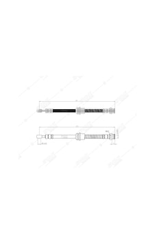 SVAC 92-129 Ön Fren Hortumu Volvo S40 / V40 95 -04 Mitsubishi Carisma (Da_) 1.6 (Da1A) 95-06 SVAC 92-129 Ön Fren Hortumu Volvo S40 / V40 95 -04 Mitsubishi Carisma (Da_) 1.6 (Da1A) 95-06