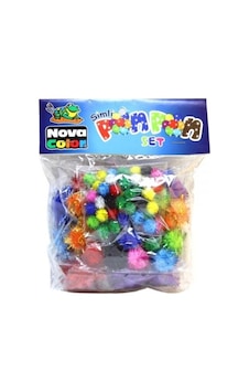 Simli Ponpon Seti 10mm-20mm-30mm - 2 Paket Simli Ponpon Seti 10mm-20mm-30mm - 2 Paket
