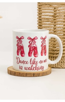 Dance Like Temalı Kupa Bardak Beyaz Dance Like Temalı Kupa Bardak Beyaz