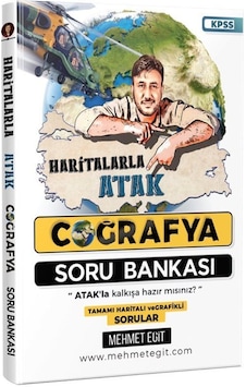 2023 KPSS Coğrafya Haritalarla Atak Soru Bankası - Mehmet Eğit - Mehmet Eğit 2023 KPSS Coğrafya Haritalarla Atak Soru Bankası - Mehmet Eğit - Mehmet Eğit