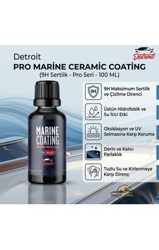 Detroit Pro Marine Ceramic Coating 9h 100 Ml. Detroit Pro Marine Ceramic Coating 9h 100 Ml.