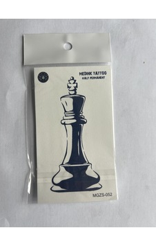 Satranç Minimal 11x8 Cm Yarı Kalıcı Geçici Dövme Yapıştırma Dövme Satranç Minimal 11x8 Cm Yarı Kalıcı Geçici Dövme Yapıştırma Dövme