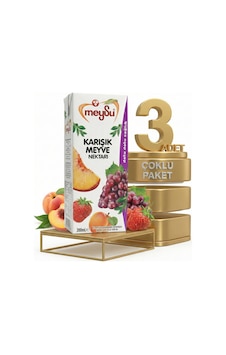 Meysu Nektar Karışık 3x200 Ml