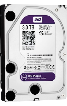 Western Digital Purple WD30PURX 3.5" 3 TB SATA 3 HDD Western Digital Purple WD30PURX 3.5" 3 TB SATA 3 HDD