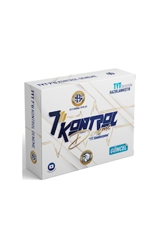 TYT Kontrol 7'li Deneme - Bilgi Sarmal Yayınları TYT Kontrol 7'li Deneme - Bilgi Sarmal Yayınları
