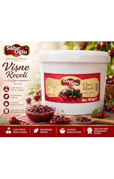 Sabıroğlu Vişne Reçeli 10 KG Sabıroğlu Vişne Reçeli 10 KG