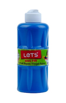 Lets Parmak Boyası 250 Ml Mavi L 5606 Lets Parmak Boyası 250 Ml Mavi L 5606