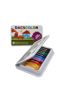 Alpino Dacscolor 12 Renk Pastel Mum Boya Leke Yapmaz Çok Renkli Alpino Dacscolor 12 Renk Pastel Mum Boya Leke Yapmaz Çok Renkli