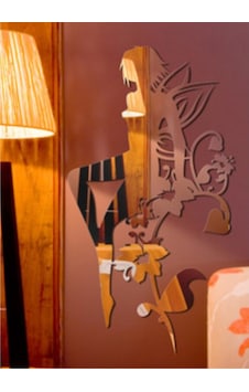 M3 Decorium Rüya Kızı Dekoratif Ayna Gümüş