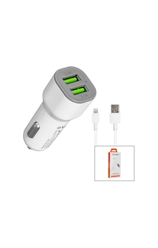 Hytech Hy-x44 Apple iPhone Uyumlu Kablolu Oto Araç Çakmaklık Şarj Başlık Set Dual-port 3a 15.5w 1m Kablo- 6'li Paket Diğer Hytech Hy-x44 Apple iPhone Uyumlu Kablolu Oto Araç Çakmaklık Şarj Başlık Set Dual-port 3a 15.5w 1m Kablo- 6'li Paket Diğer