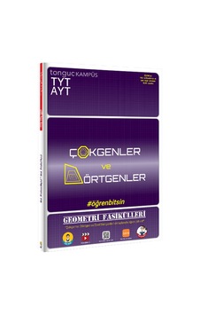 Tyt Ayt Geometri Fasikülleri Çokgenler ve Dörtgenler - Tonguç Yayınları