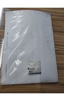 Telemecanique Yazı Tutucu 30 x 50 MM 40 Sayfalı İşaretsiz Yazılar 18 x 27 CM