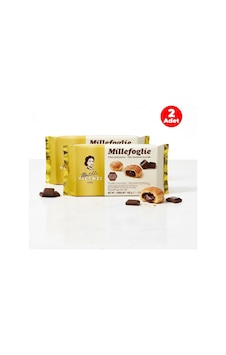 Matilde Vicenzi Millefoglie Çikolata Kreması Dolgulu Milföy Tatlı 100 G 2 Adet Matilde Vicenzi Millefoglie Çikolata Kreması Dolgulu Milföy Tatlı 100 G 2 Adet