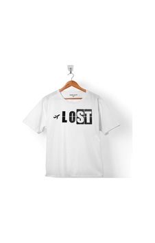 The Lost Dizisi Poster Mınımal Çocuk Tişört 001 The Lost Dizisi Poster Mınımal Çocuk Tişört 001