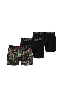 Jony Cris Baskılı Desenli Erkek Boxer 3 Lü Erkek Baksır İç Giyim Karışık Renkler Jony Cris Baskılı Desenli Erkek Boxer 3 Lü Erkek Baksır İç Giyim Karışık Renkler