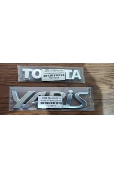 Toyota Yaris Bagaj Yazısı 2001 - 2017 Toyota Yaris Bagaj Yazısı Toyota Yaris Bagaj Yazısı 2001 - 2017 Toyota Yaris Bagaj Yazısı