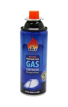 Golf, Gaz Kartuşu 227 Gr, Bütan Propan Gri Golf, Gaz Kartuşu 227 Gr, Bütan Propan Gri