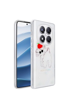 Xiaomi Redmi Note 14 Pro 4g Kılıf Şeffaf Figürlü Zore Folk Sert Kapak Sevimli Köpek Xiaomi Redmi Note 14 Pro 4g Kılıf Şeffaf Figürlü Zore Folk Sert Kapak Sevimli Köpek