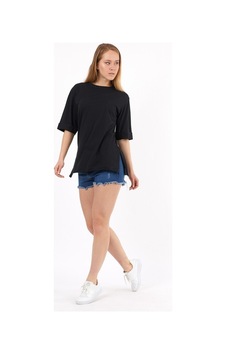 Winmoda34 Oversıze Tshirt Siyah Winmoda34 Oversıze Tshirt Siyah