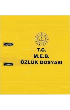 Öğretmen Özlük Dosyası Sadece Dosya