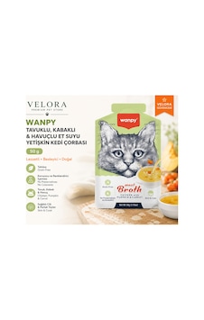 Wanpy Tavuklu Kabaklı Havuçlu Kedi Çorbası 50 Gr - Tahılsız Sıvı Kedi Ödülü Ve Ek Besin - 885813915 Wanpy Tavuklu Kabaklı Havuçlu Kedi Çorbası 50 Gr - Tahılsız Sıvı Kedi Ödülü Ve Ek Besin - 885813915
