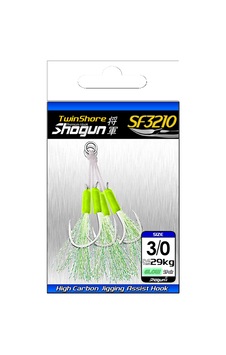 Shogun Sf-3210 Double Nickel Assist İğne 2/0 Shogun Sf-3210 Double Nickel Assist İğne 2/0