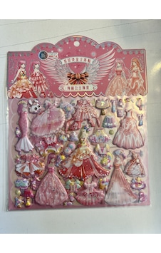 Sticker Prenses Elbise Giydirme Etkinlik Oyunu 2 Kartela Birden Model10 Sticker Prenses Elbise Giydirme Etkinlik Oyunu 2 Kartela Birden Model10