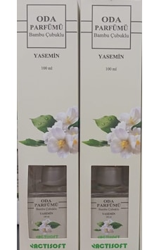 Oda Kokusu Bambu Çubuklu 100 Ml 2 Lü Paket Yasemin