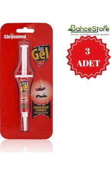 Chrysamed Fibron Gel Hamamböceği Ve Karınca Mücadelesinde 3 x 5 G Chrysamed Fibron Gel Hamamböceği Ve Karınca Mücadelesinde 3 x 5 G