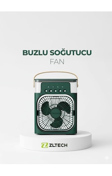 Taşınabilir Kablolu Su Püskürtmeli Buzlu Serinletici Vantilatör Mını Fan