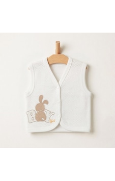 Tonton Baby Bebek Yelek 341 Bej Tonton Baby Bebek Yelek 341 Bej
