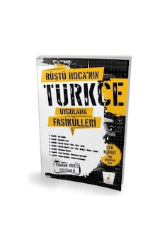 Rüştü Hoca'nın Türkçe Uygulama Fasikülleri Tamamı Video Çözümlü - Rüştü Bayındır - Pelikan Yayınları Rüştü Hoca'nın Türkçe Uygulama Fasikülleri Tamamı Video Çözümlü - Rüştü Bayındır - Pelikan Yayınları