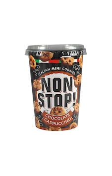 Non Stop Chocolate Cappuccino - İtalian Mini Cookies 125g Non Stop Chocolate Cappuccino - İtalian Mini Cookies 125g