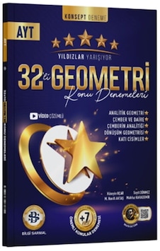 Yıldızlar Yarışıyor Ayt Geometri 32 Li Konu Denemeleri Yıldızlar Yarışıyor Ayt Geometri 32 Li Konu Denemeleri