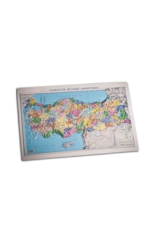 Gürbüz 35X50 Kabartma Türkiye Haritası Siyasi
