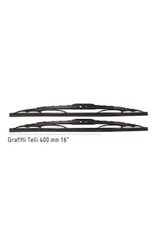 400mm 40cm Telli Grafitli Silecek Süpürgesi 2 Adet Takım 017002 400mm 40cm Telli Grafitli Silecek Süpürgesi 2 Adet Takım 017002