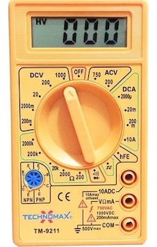 Technomax Tm-9211 Dijital Multimetre