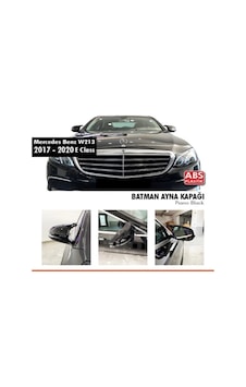 Mercedes E Serisi W213 Batman Yarasa Ayna Kapağı (parlak Siyah)